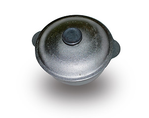 Image showing saucepan with lid