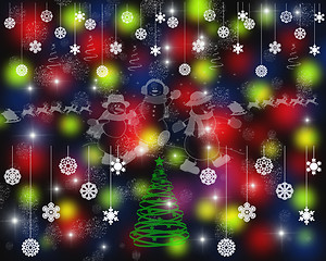 Image showing christmas background