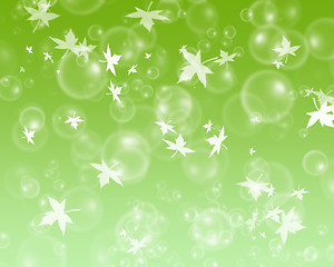 Image showing  green background with bokeh