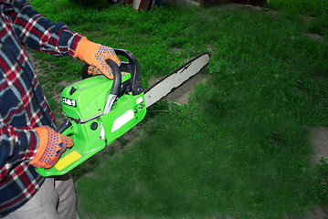 Image showing chainsaw