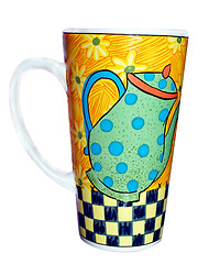 Image showing cup with a pattern