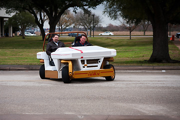 Image showing MRV Mars Rover Vehicle demonstration