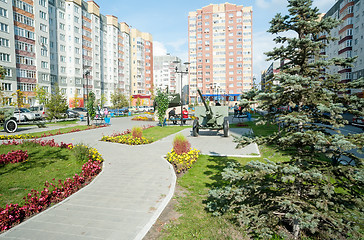 Image showing Commandos square. Tyumen. Russia