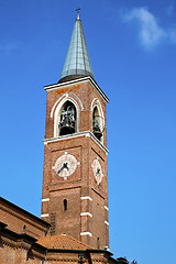 Image showing varano borghi old abstract in  italy    