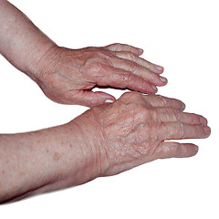 Image showing two hands