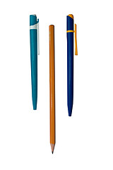 Image showing two pen and pencil