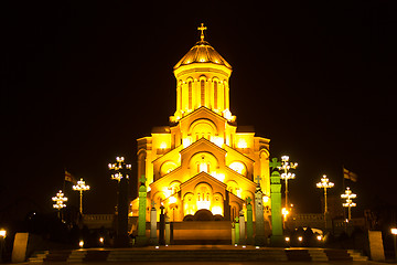 Image showing Holy Trinity Cathedral of Tbilisi Sameba