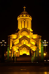 Image showing Holy Trinity Cathedral of Tbilisi Sameba