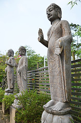 Image showing Buddha statues