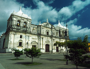 Image showing    Cathedral of Leon Nicaragua Central America Central Park