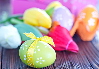 Image showing easter eggs