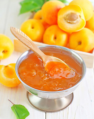 Image showing apricot jam