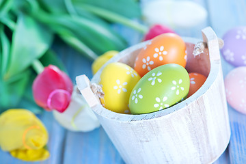 Image showing easter eggs