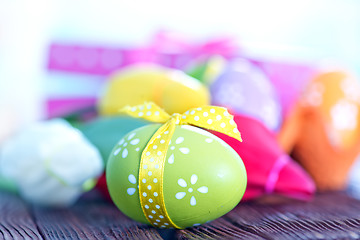 Image showing easter eggs