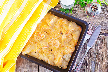 Image showing gratin