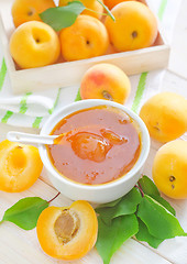 Image showing apricot jam