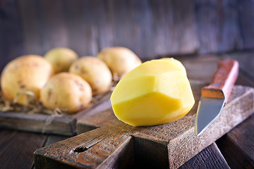 Image showing raw potato