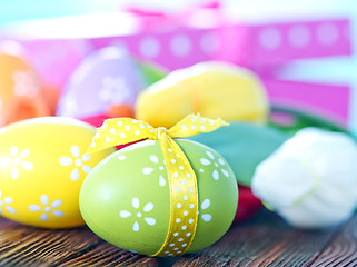 Image showing easter eggs