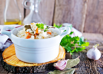 Image showing boiled rice