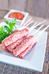 Image showing Turkish Traditional Sish Meat Kebab