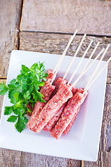 Image showing Turkish Traditional Sish Meat Kebab