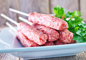 Image showing Turkish Traditional Sish Meat Kebab