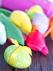 Image showing easter eggs