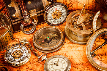 Image showing Vintage pocket watch