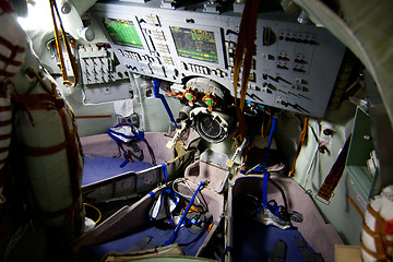 Image showing Soyuz space module Inside