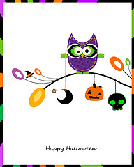 Image showing halloween card