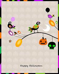 Image showing halloween card