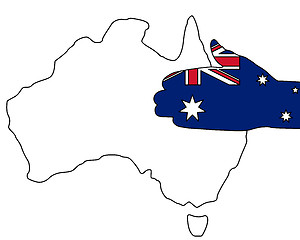 Image showing Welcome to Australia