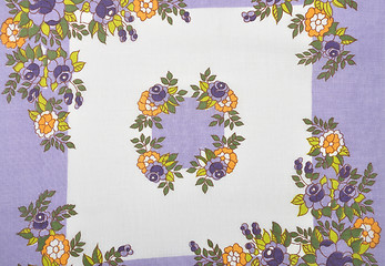 Image showing Cloth with flowers