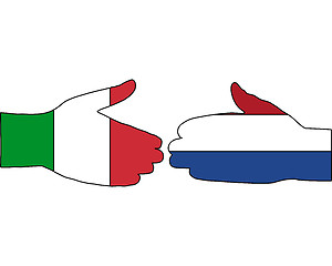 Image showing International Handshake