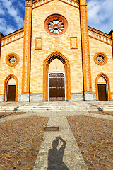 Image showing  church  in  the villa cortese  old    