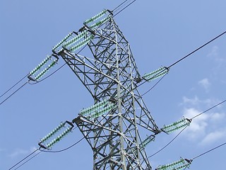 Image showing electric pylon
