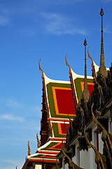 Image showing asia    in  bangkok sunny      sky      and  colors religion   