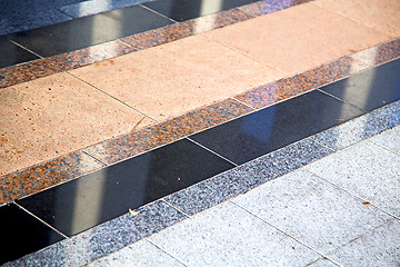 Image showing abstract  reflex in      asia       pavement cross     the    te