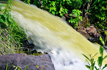 Image showing The water flow