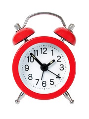 Image showing Red alarm clock