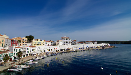 Image showing Es Castell Harbor