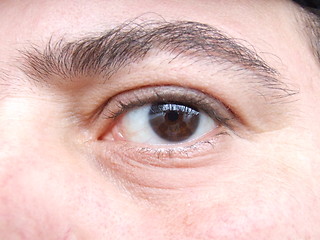 Image showing brown eye