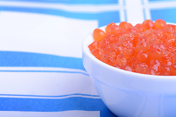 Image showing red caviar