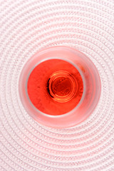 Image showing Red wine glass