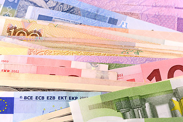 Image showing european money