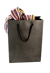 Image showing Shopping Bag With Contents On White