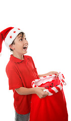 Image showing Sack full of presents