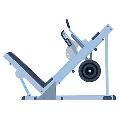 Image showing Trainer for fitness and weightlifting in the gym