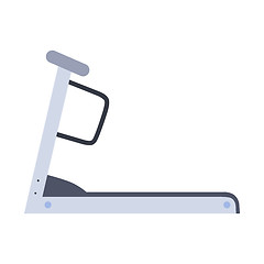 Image showing Stationary treadmill