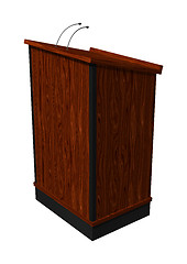 Image showing Lectern